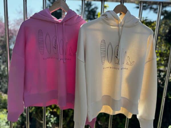 Sudadera “Surf taulak” Natural - Imagen 3
