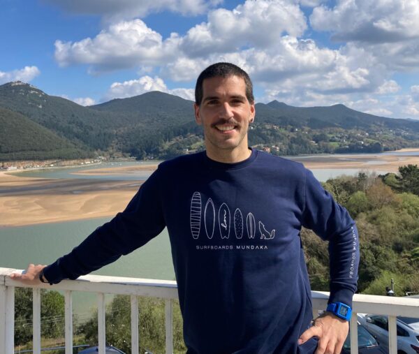 Sudadera “Surf taulak” Azul marino - Imagen 3