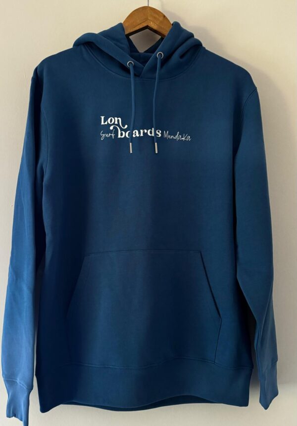 Sudadera “Surfing girl Mundaka” Blue