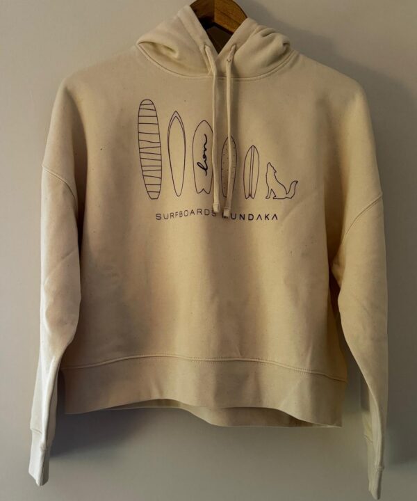 Sudadera “Surf taulak” Natural