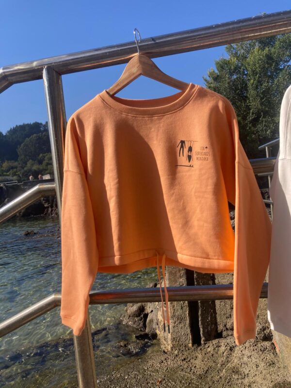 Sudadera “Surf girl” Apricot - Imagen 2