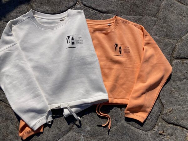 Sudadera “Surf girl” Apricot - Imagen 3